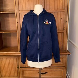 Disneyland Full Zip Cotton/Poly Blend Hoodie, size Small